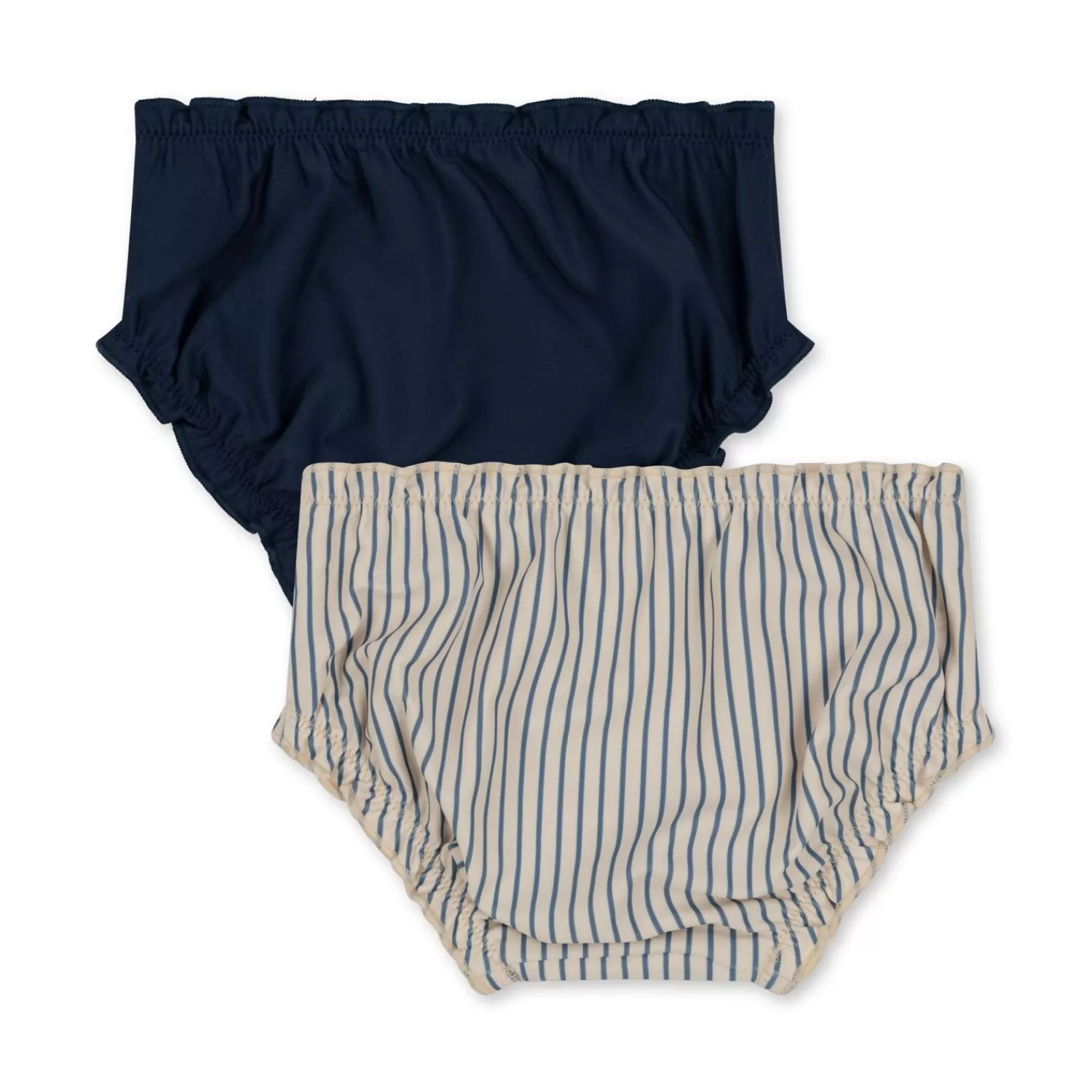 Discount Konges Sløjd 2 Pack Collette Baby Bikini Pants - Blue Stripe