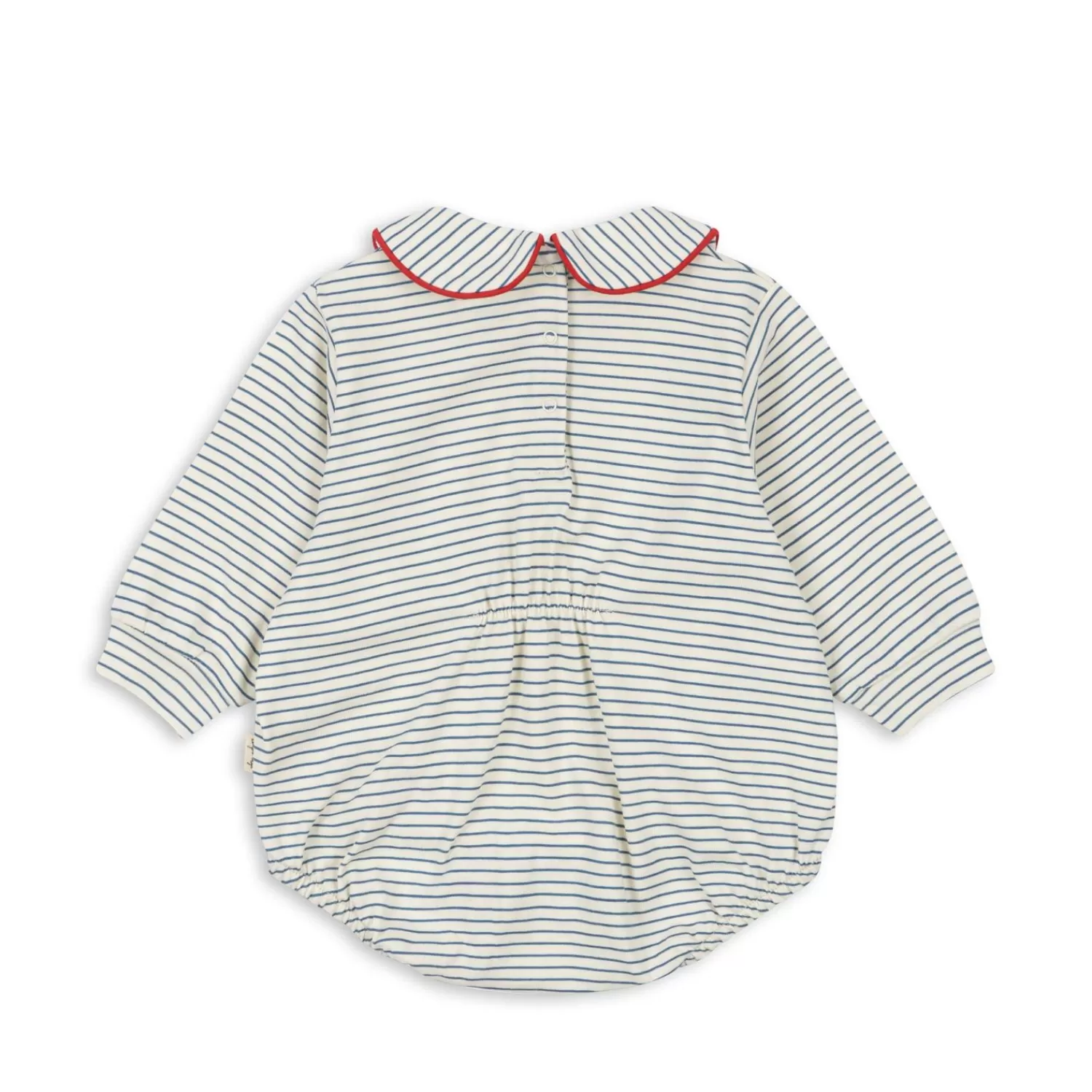 Fashion Konges Sløjd Alfie-Romper Met Kraag - Stripe Bluie