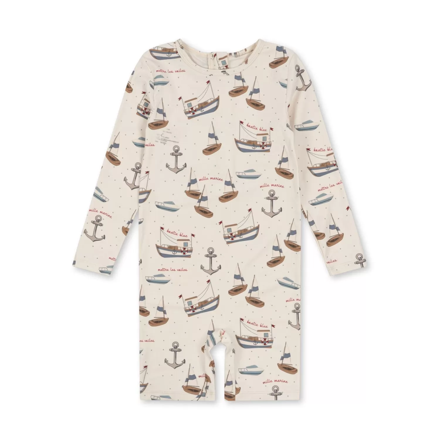 Discount Konges Sløjd Aster-Onesie - Sail Away