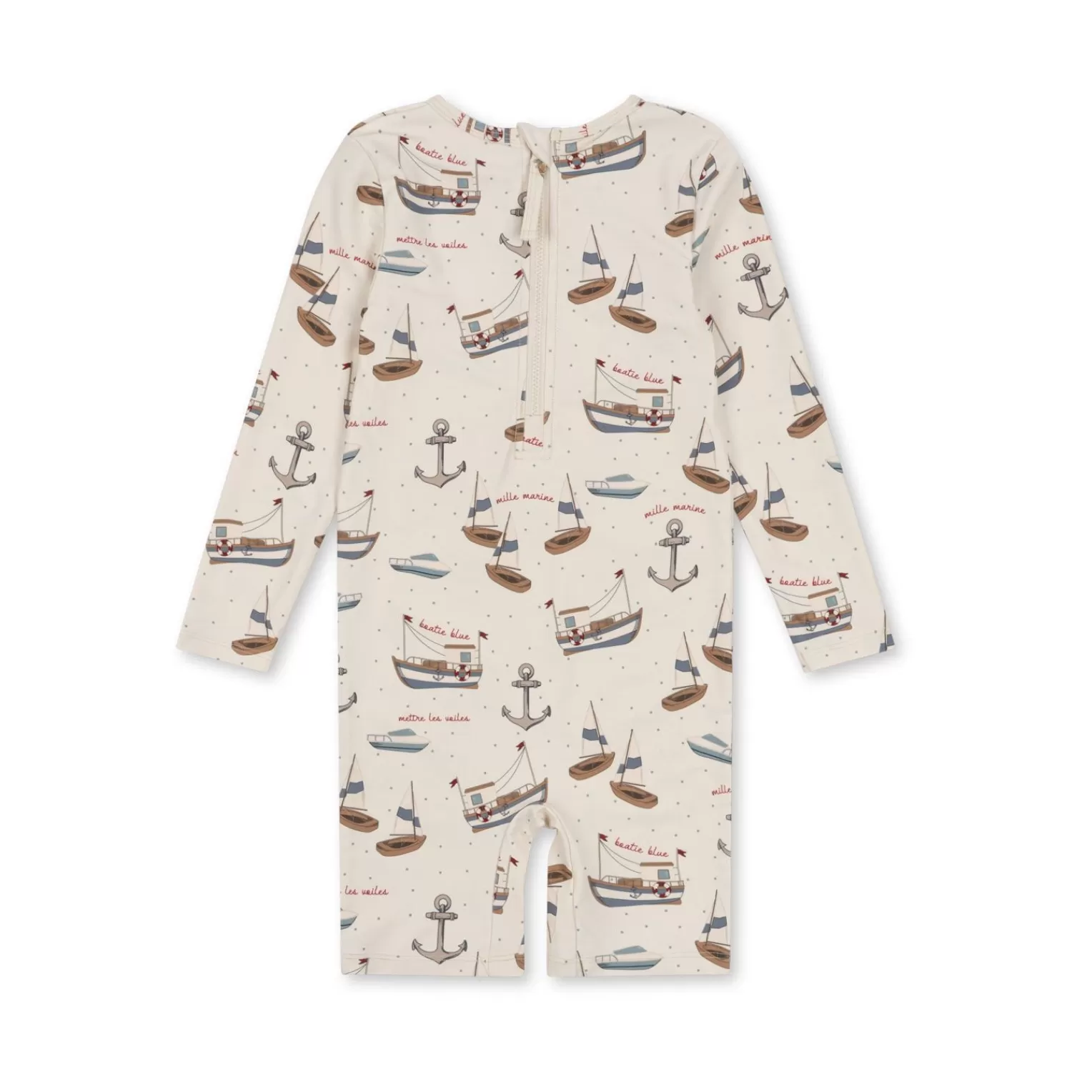 Discount Konges Sløjd Aster-Onesie - Sail Away