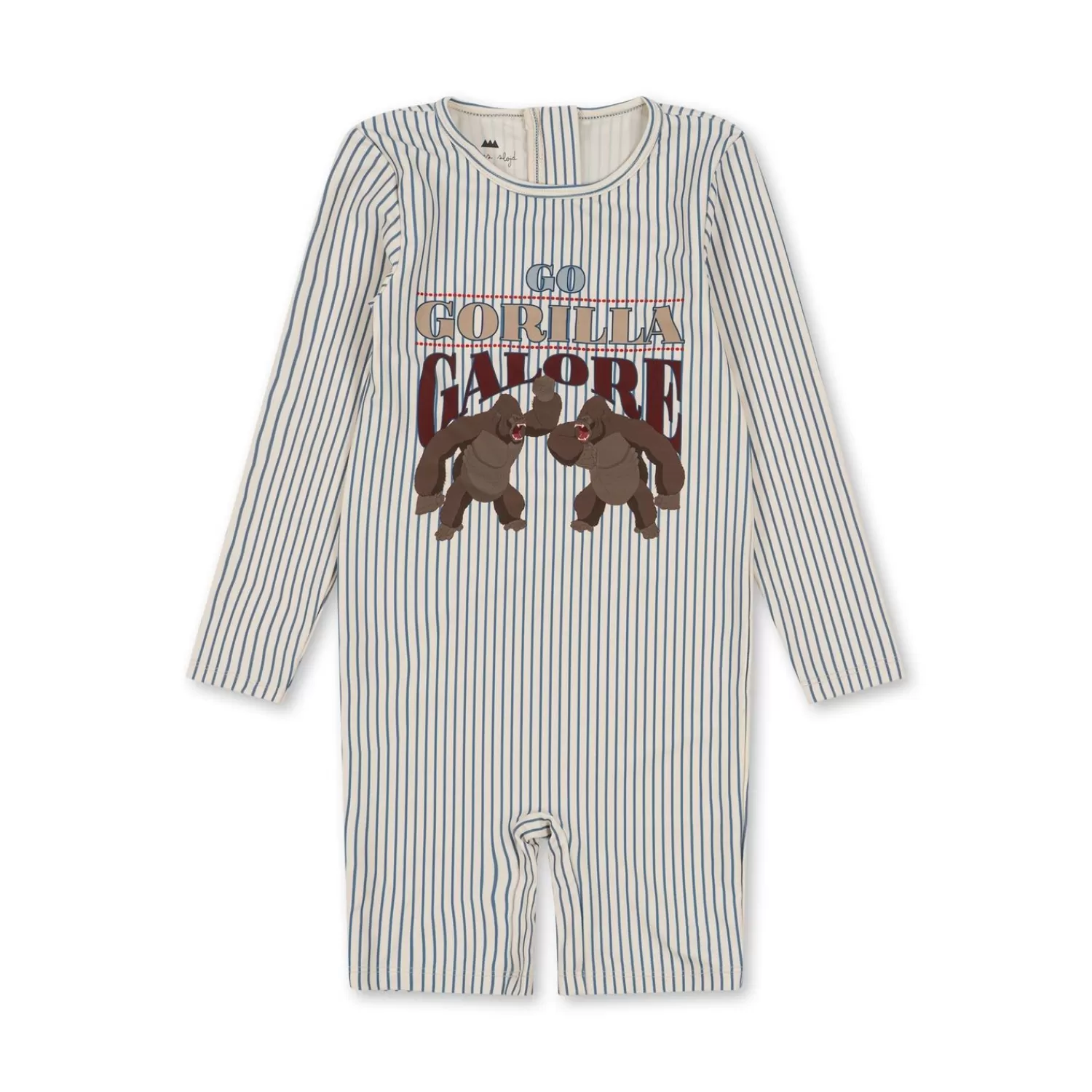 Discount Konges Sløjd Aster-Onesie - Stripe Bluie