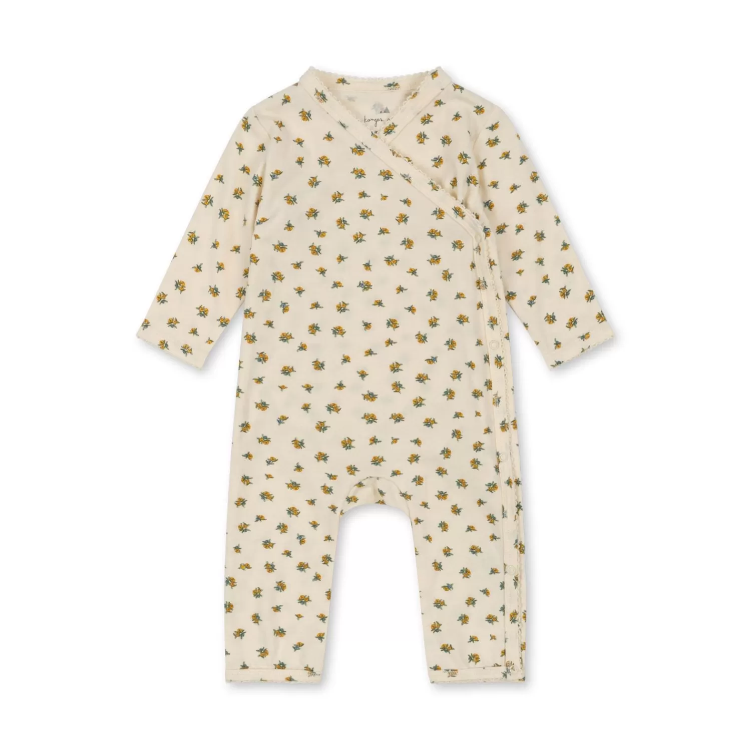 Flash Sale Konges Sløjd Basic-Onesie Newborn - Peonia Limone