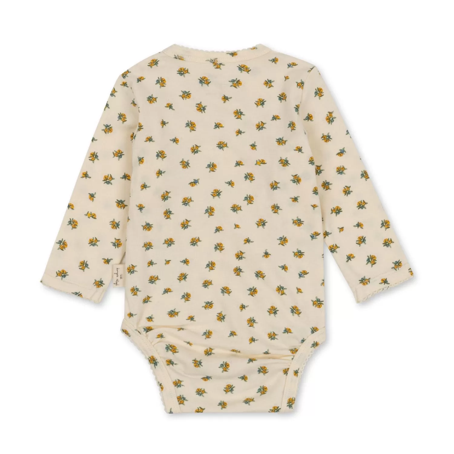 Online Konges Sløjd Basic-Romper Newborn - Peonia Limone