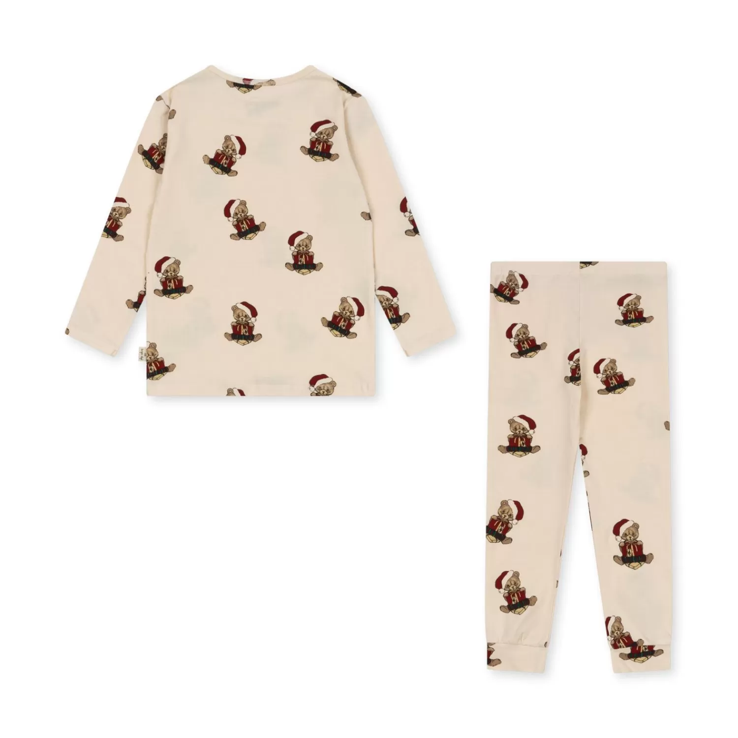 Best Sale Konges Sløjd Basic-Set Met Shirt En Broek - Christmas Teddy