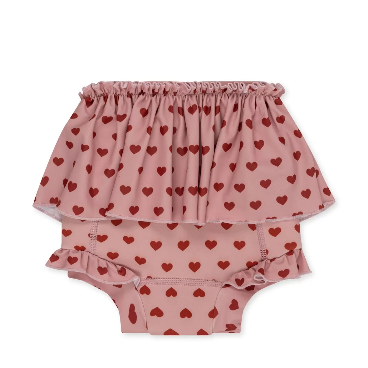 New Konges Sløjd Bobbi-Zwemshort Met Ruches - Coeur Mellow