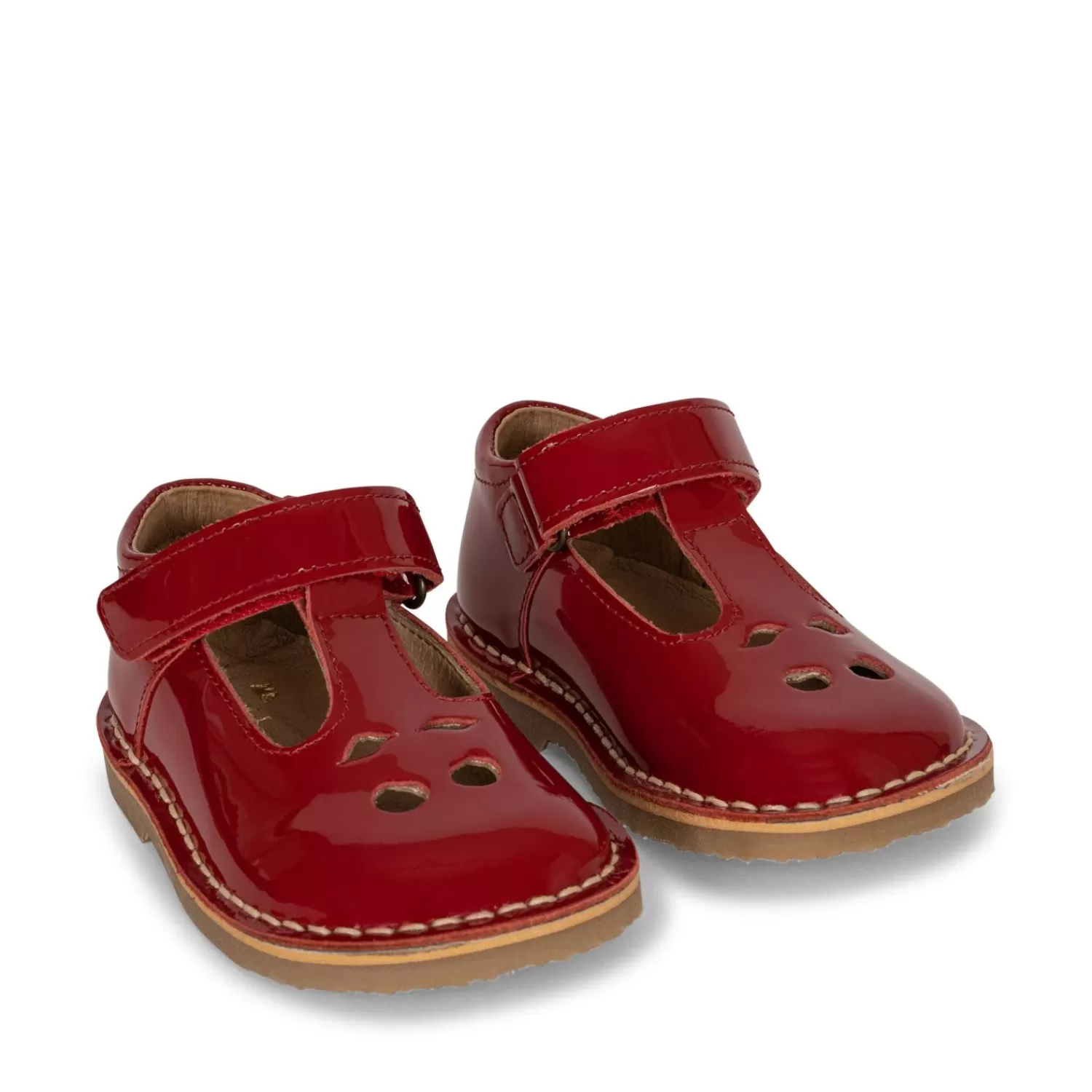 Flash Sale Konges Sløjd Chou Sandals Patent - Deep Red