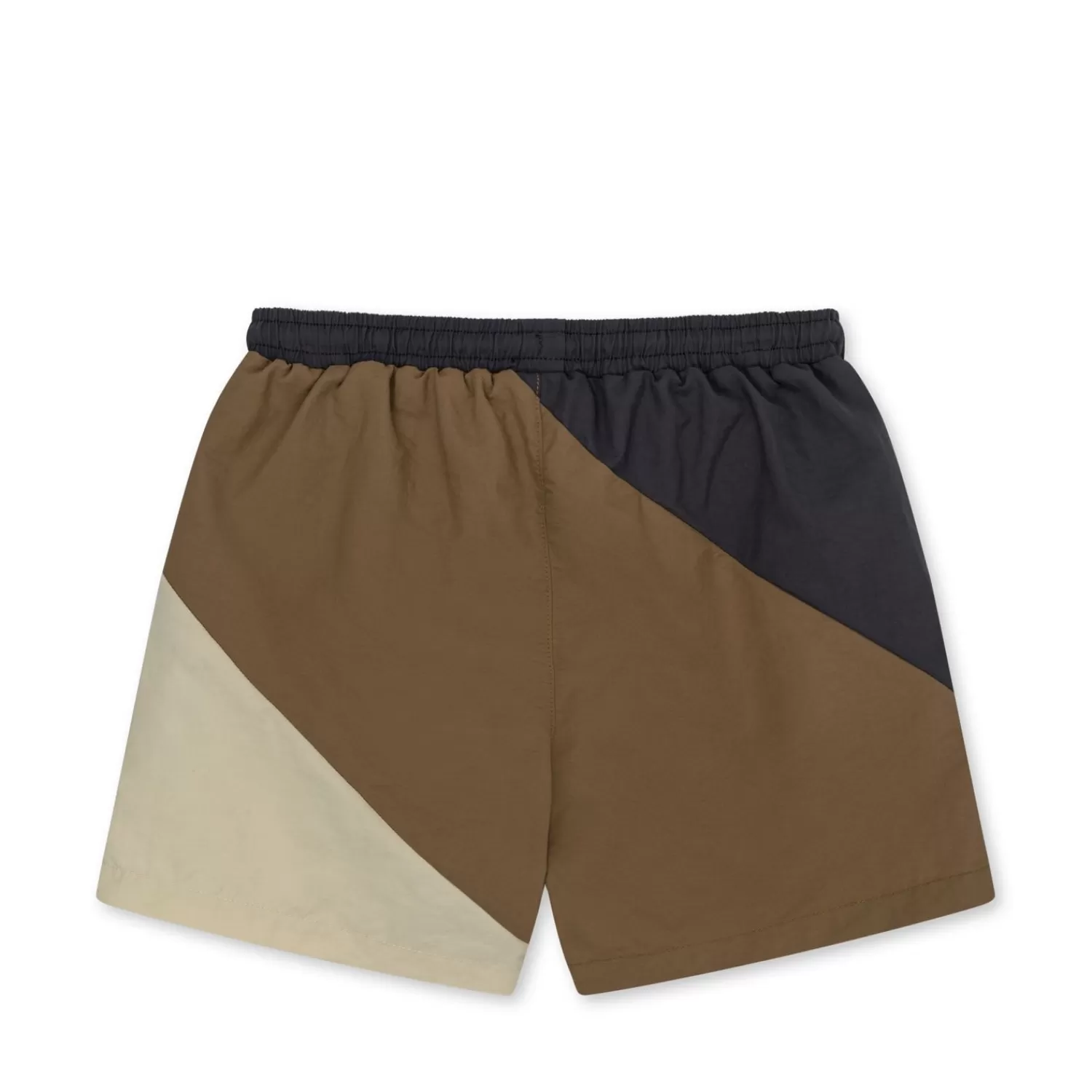 Online Konges Sløjd Ebbe-Zwemshort - Shitake Color Block