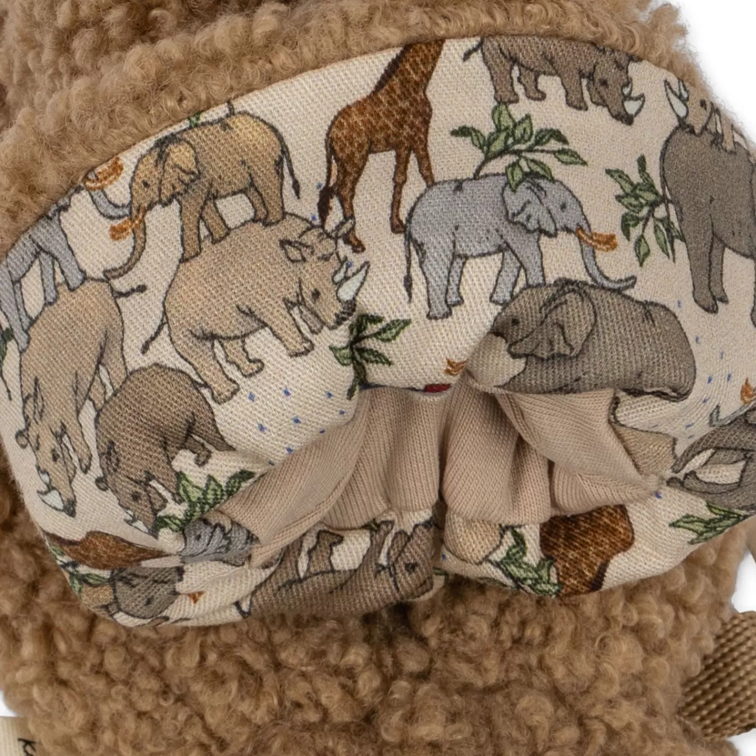 Best Sale Konges Sløjd Grizz Teddy-Babywanten - Shitake