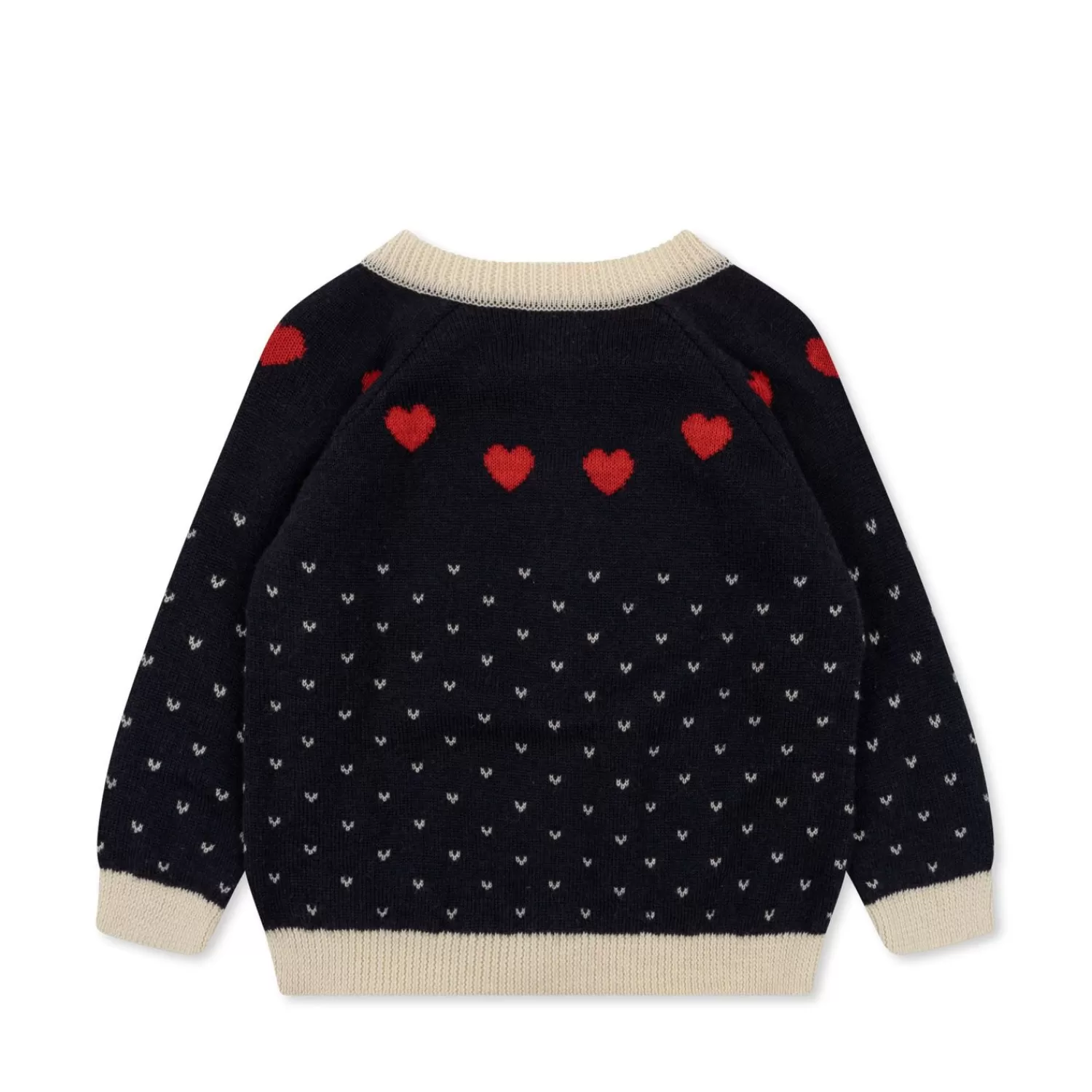 Sale Konges Sløjd Heart Cardigan - Navy