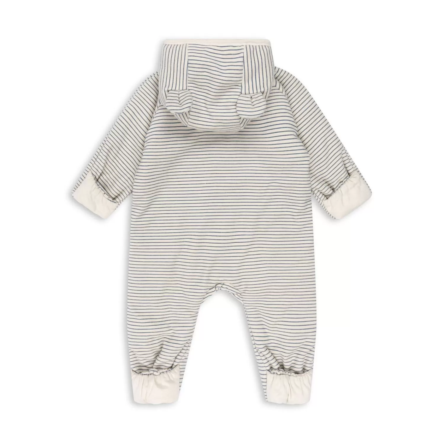 Online Konges Sløjd Itty-Onesie Met Capuchon - Stripe Bluie