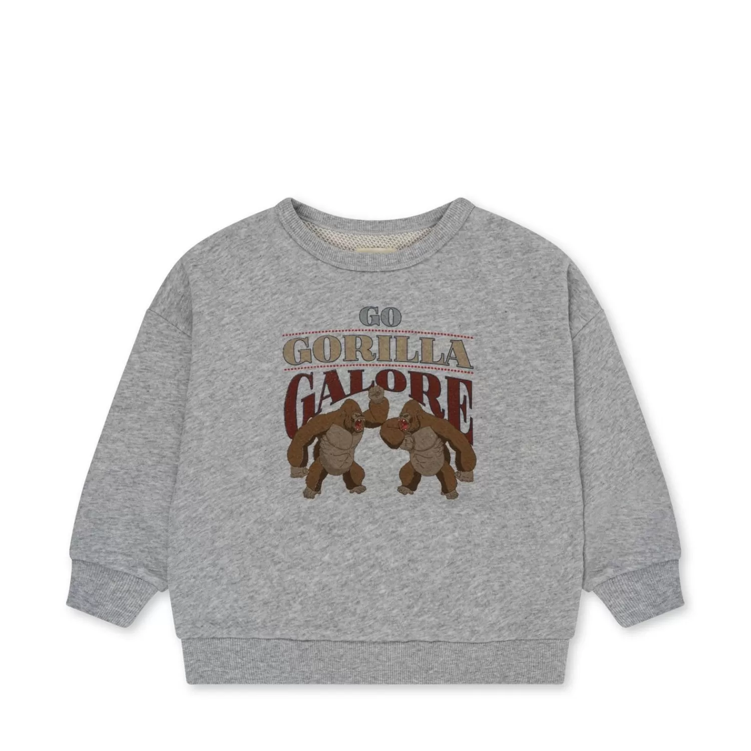 Discount Konges Sløjd Loupy Lou-Sweatshirt - Grey Melange