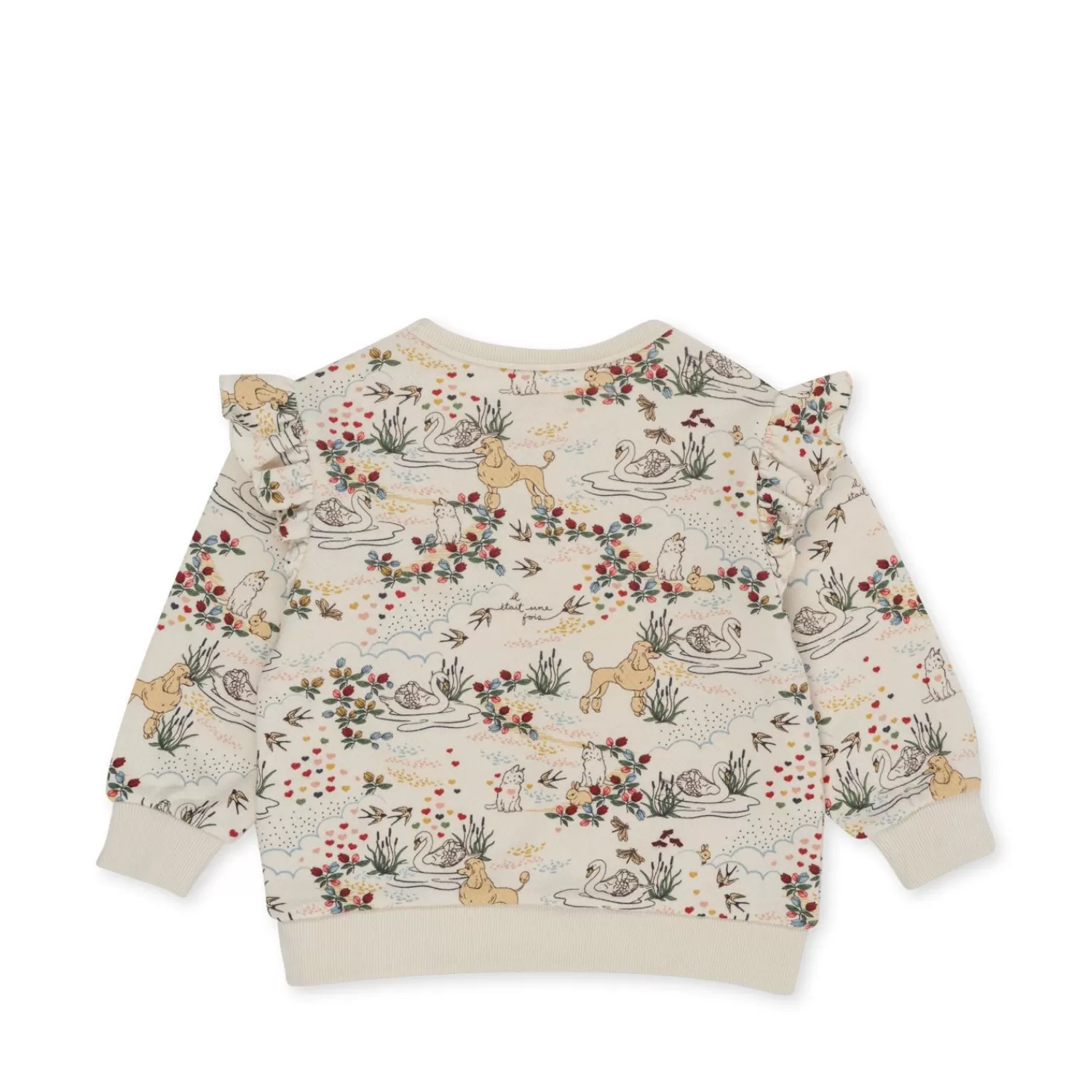 Online Konges Sløjd Loupy Lou-Sweatshirt Met Ruches - Mizumi