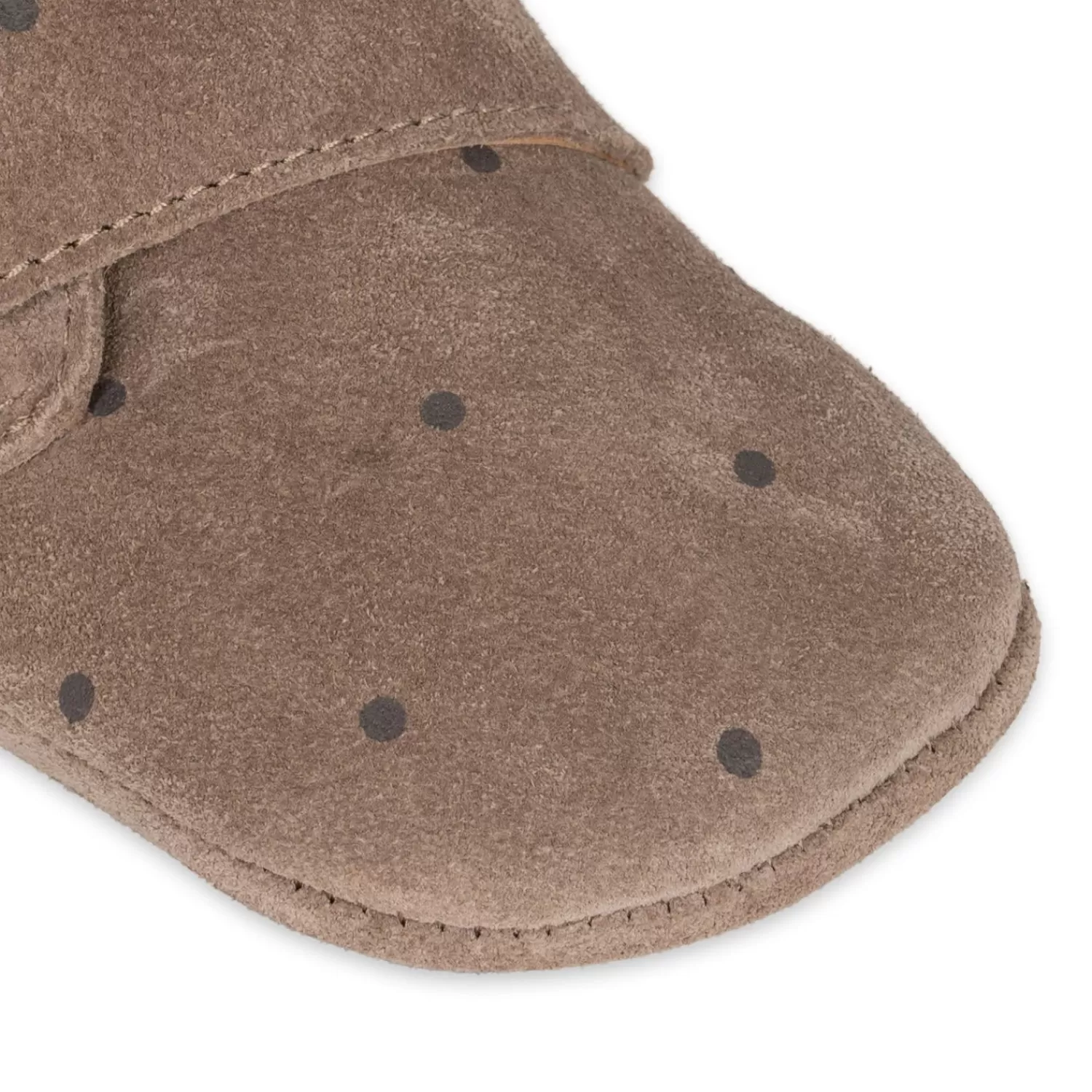 Fashion Konges Sløjd Mamour-Suede Schoentjes Met Print - Dot Magnet