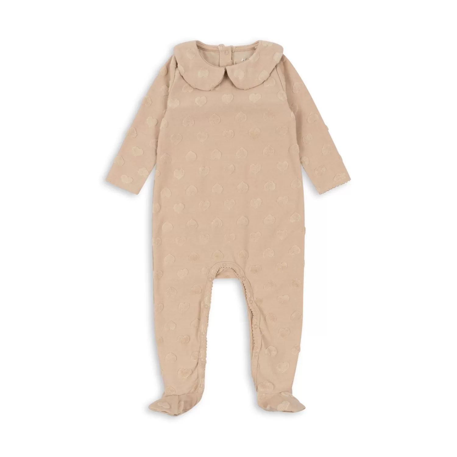 Best Sale Konges Sløjd Miffie-Onesie Met Kraag - Smoke Gray