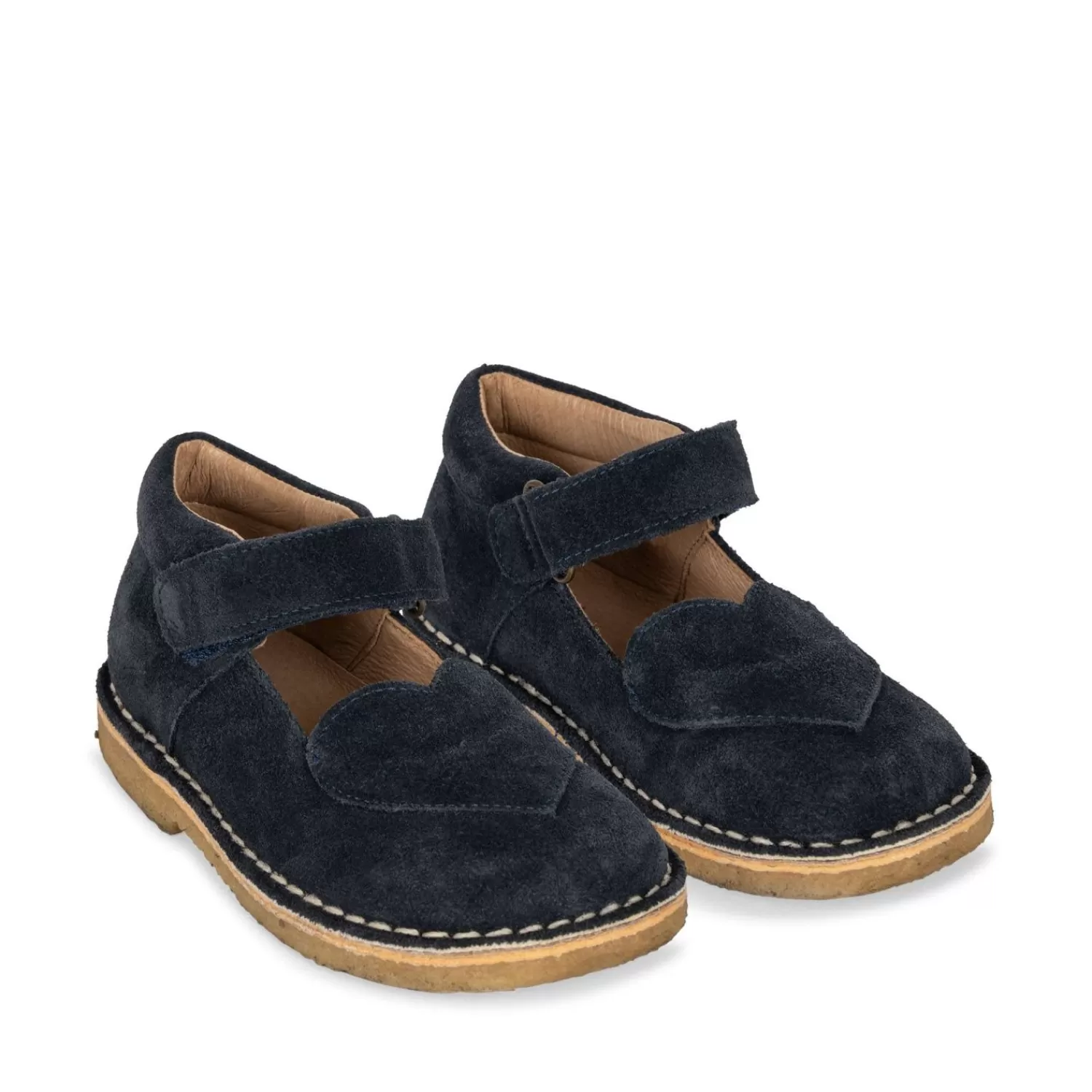 Flash Sale Konges Sløjd Minnie Suede Met Hart - Navy