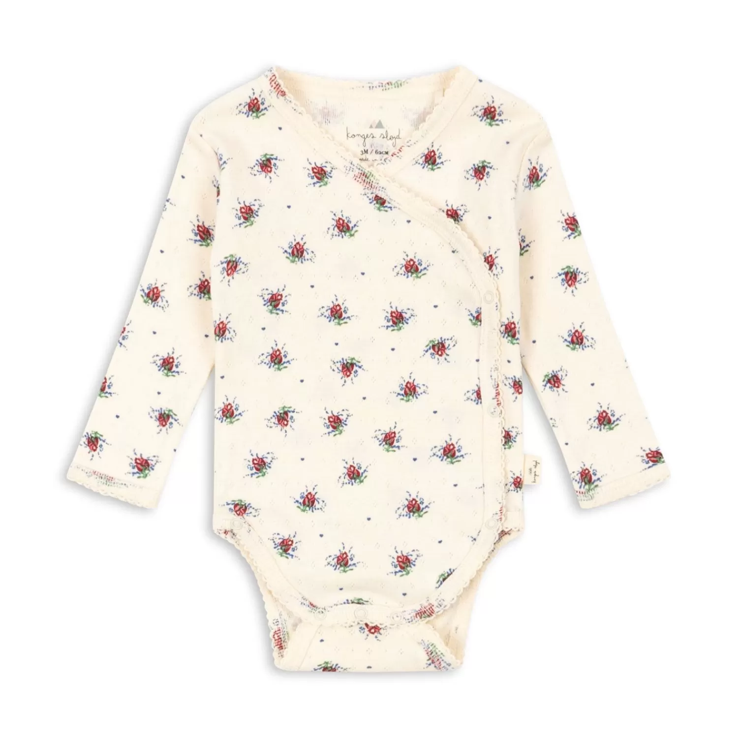 Flash Sale Konges Sløjd Minnie-Romper Newborn - Vita Rosa Mini