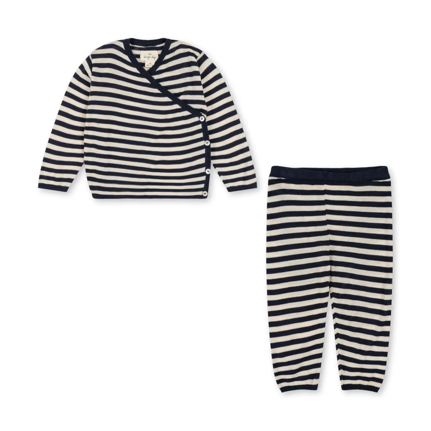 Cheap Konges Sløjd Minu Gebreide Set Gots - Navy Stripe