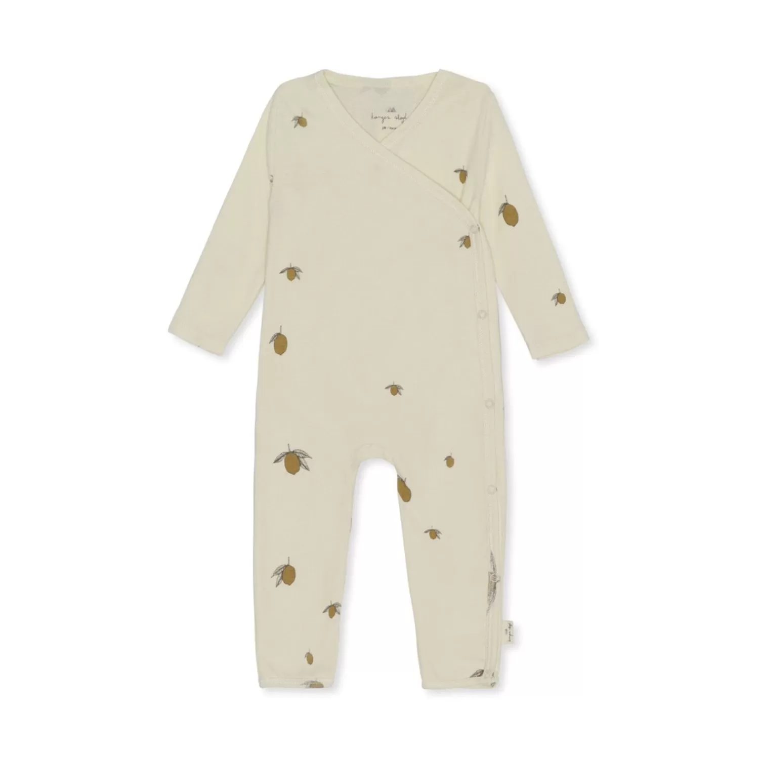 New Konges Sløjd Nieuwborn Onesie - Lemon