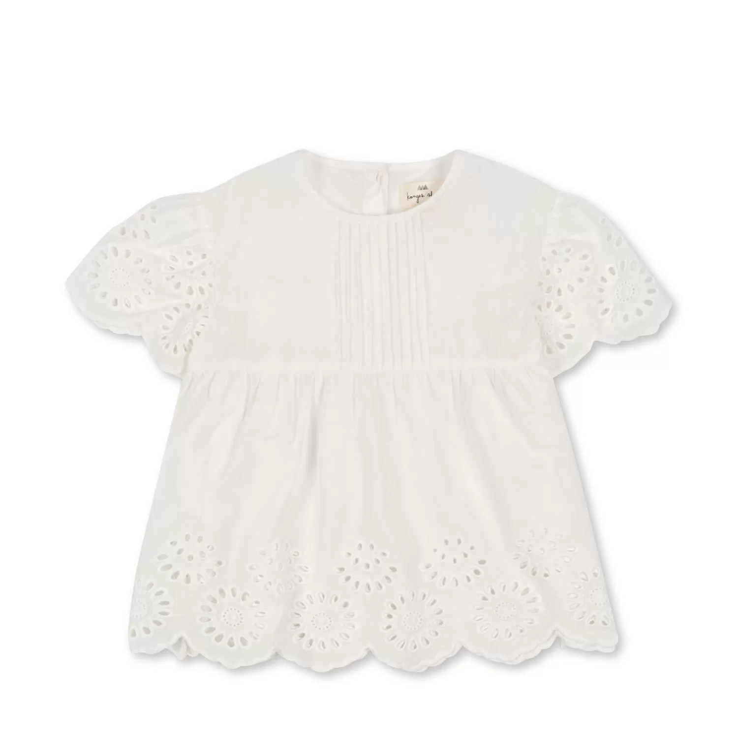 Hot Konges Sløjd Posey-Blouse - Optic White