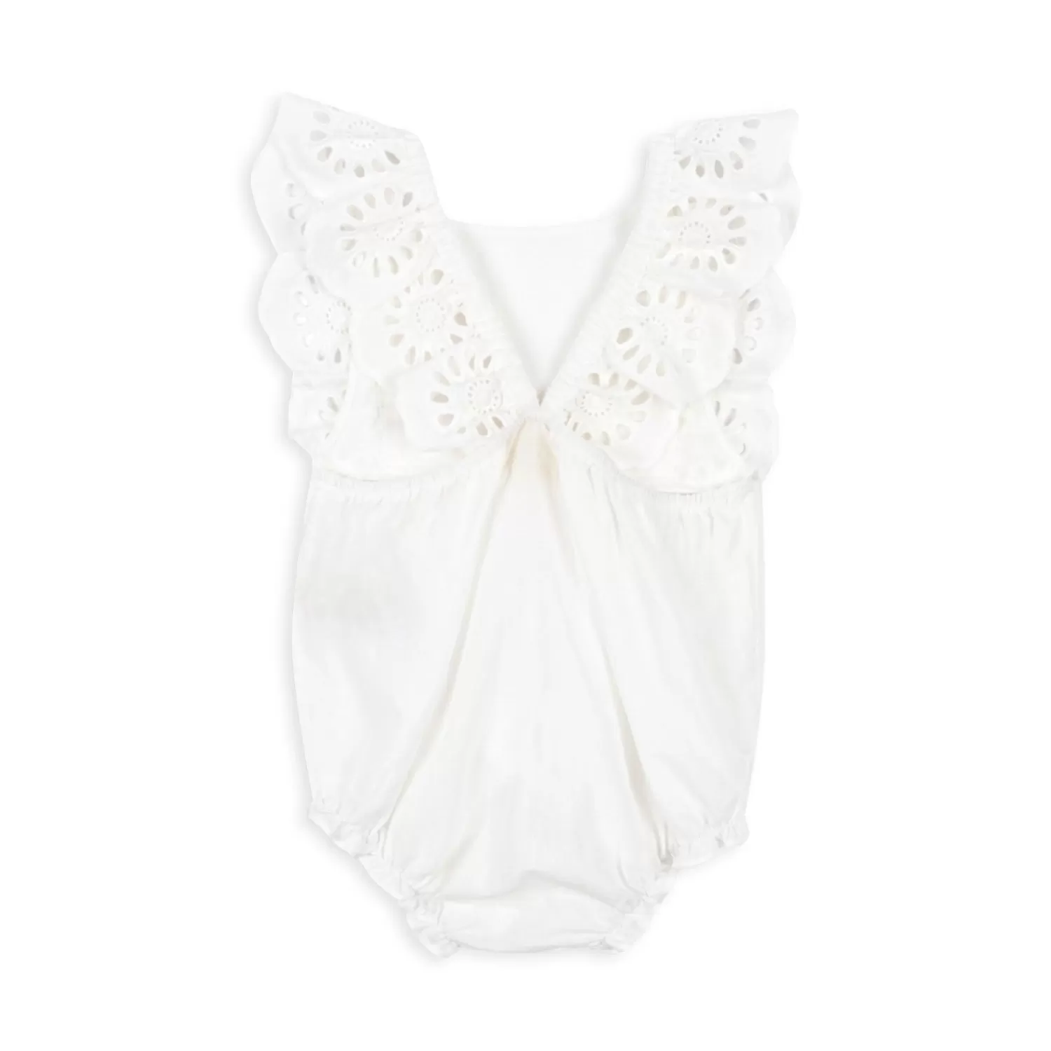 Best Sale Konges Sløjd Posey-Romper - Optic White