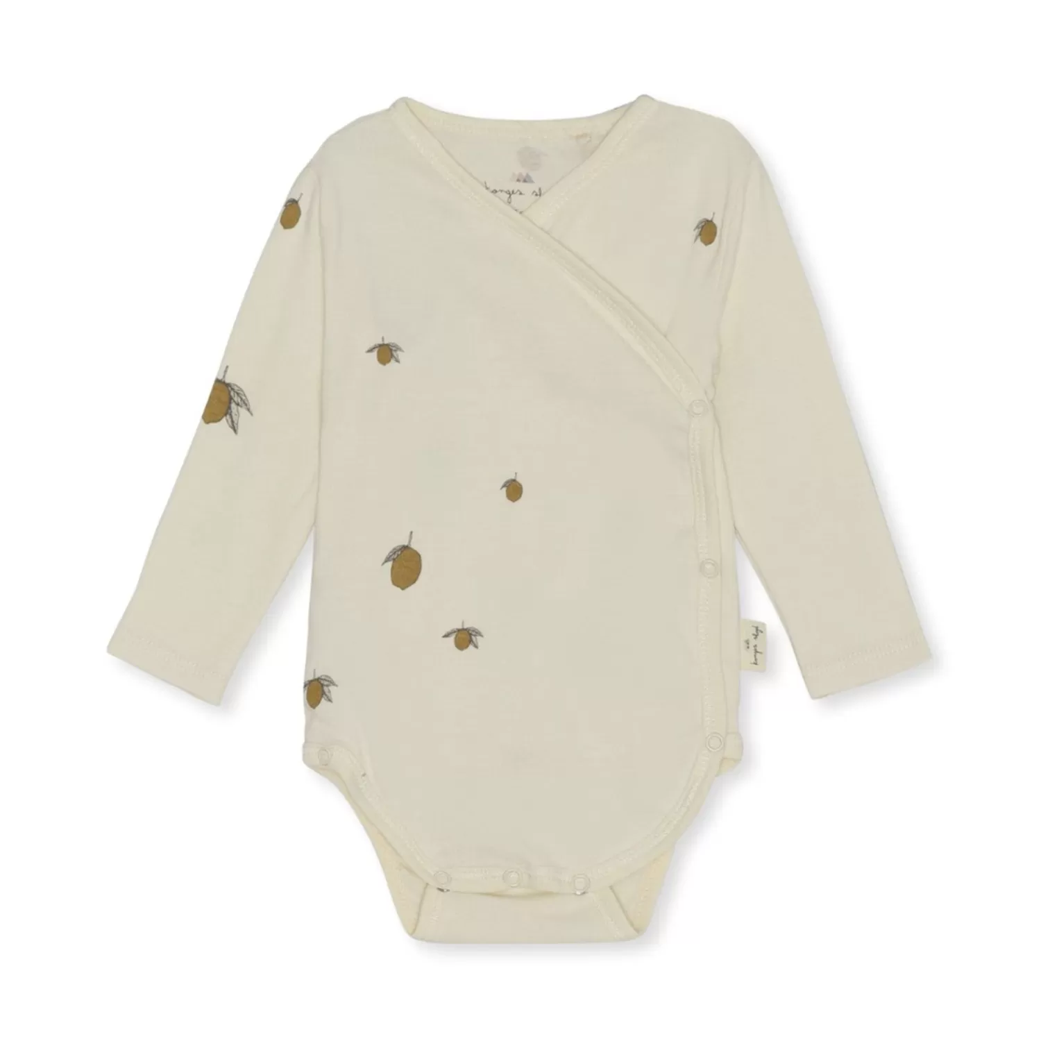 Clearance Konges Sløjd Romper Newborn - Lemon