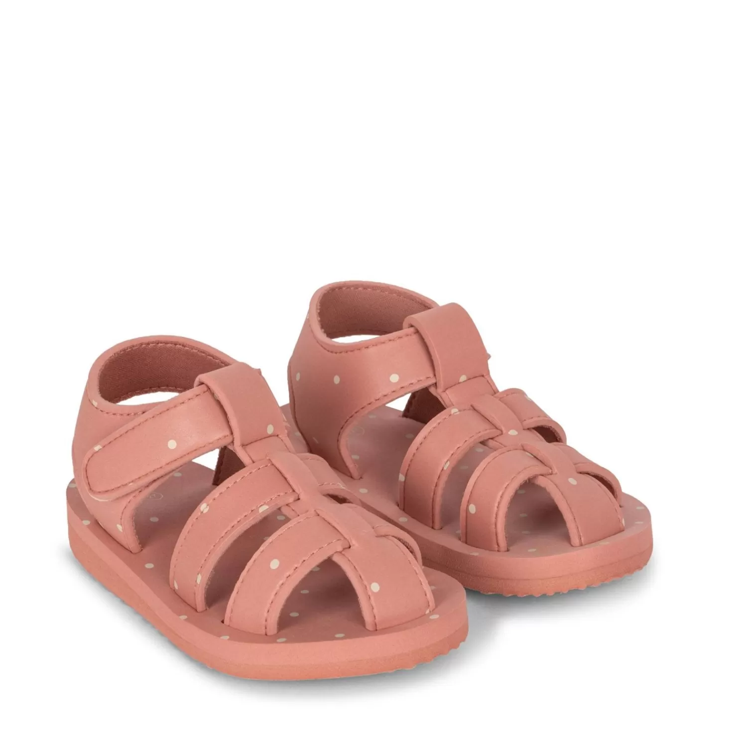 Shop Konges Sløjd Sable Sandals - Mahogany Dot