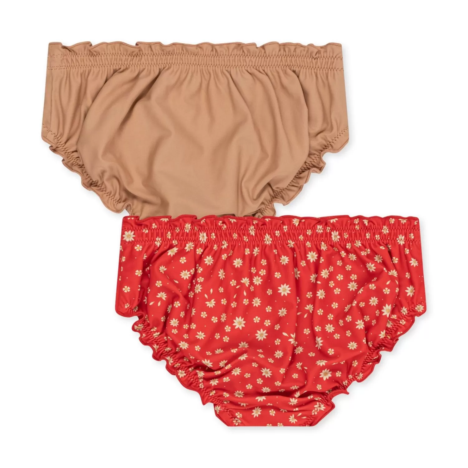 Hot Konges Sløjd Set Van 2 Collette-Bikinibroekjes Voor Baby - Loves Me Not