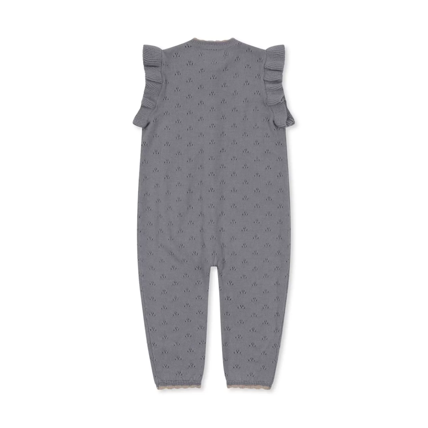 Flash Sale Konges Sløjd Valkan-Onesie Met Ajourtricot - Monument