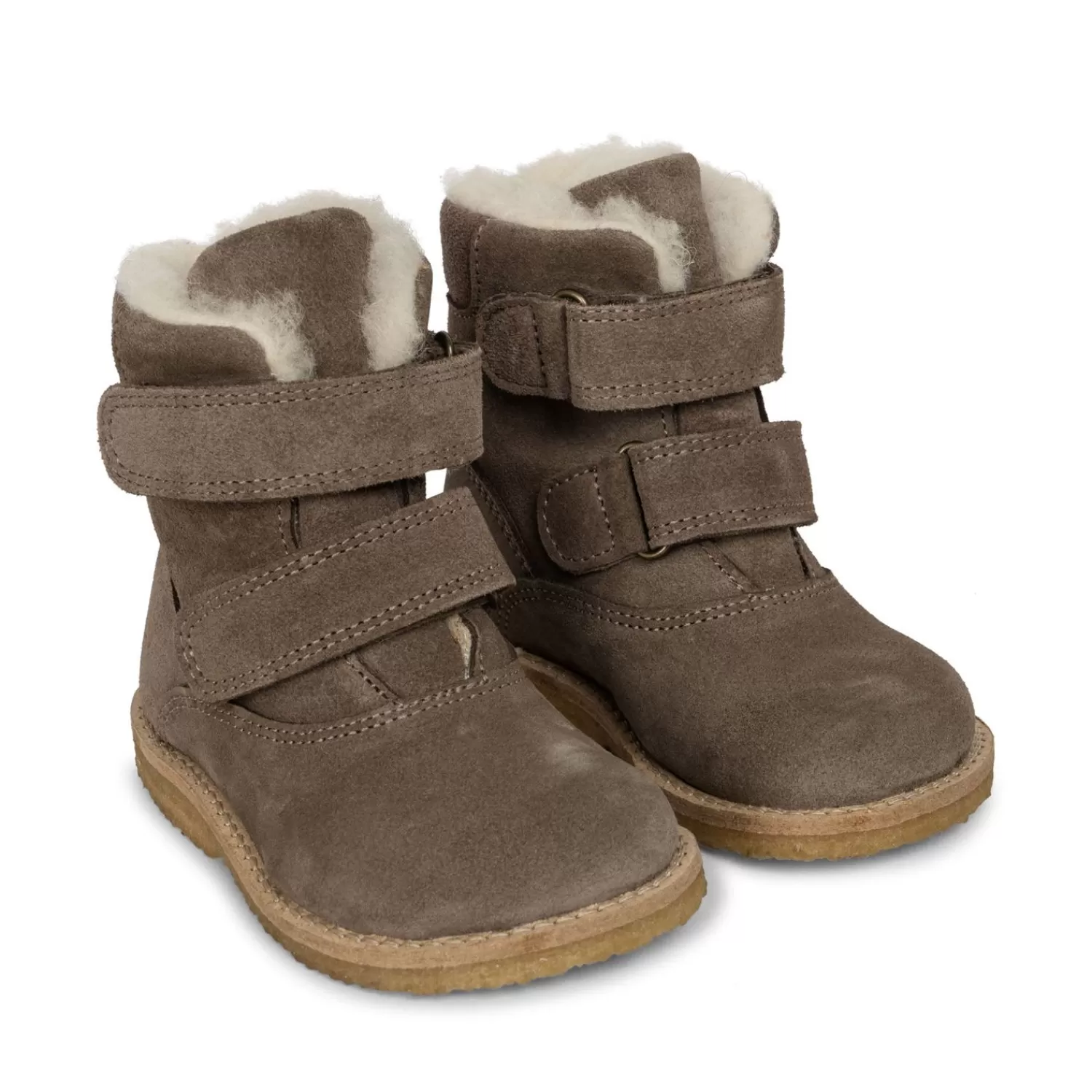 Sale Konges Sløjd Winterse Suede Laarzen Tex - Desert Taupe