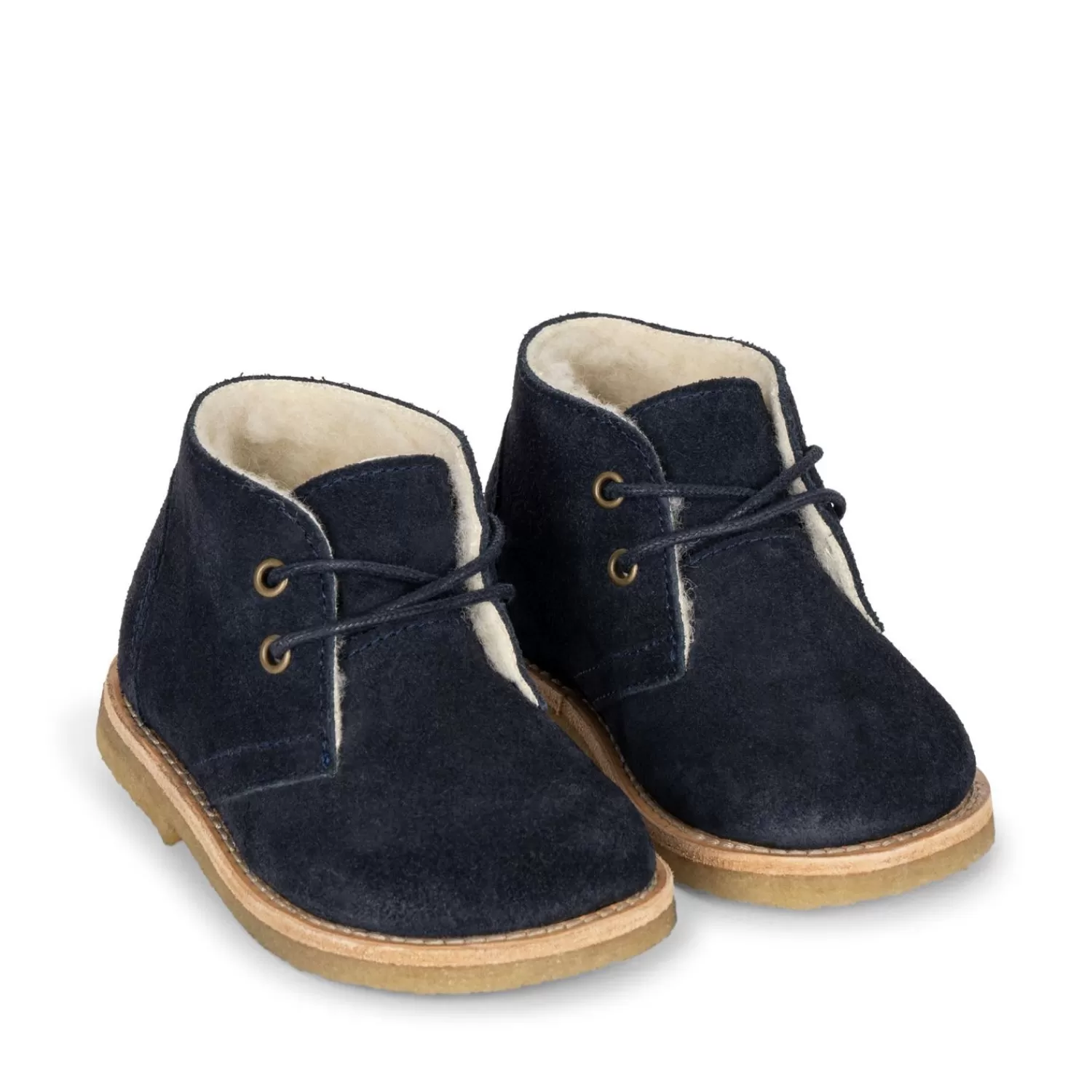 Cheap Konges Sløjd Woolie-Suede Woestijnlaarzen Tex - Blue Nights